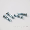 Yellow Zinc Plated Half Thread Hex Head Bolt